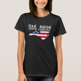 T-shirt Oak Ridge North Carolina USA State America Travel