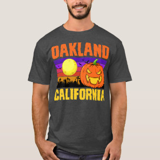 T-shirt Oakland California Happy Halloween Party Local Cit