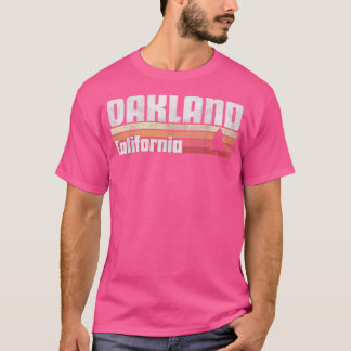T-shirt Oakland California Retro Style Vintage les années 