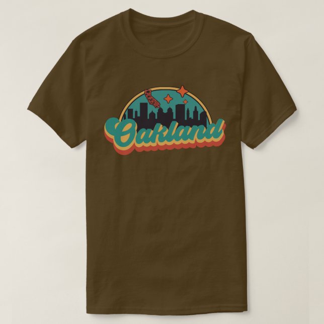 T-shirt Oakland, Californie (Design devant)