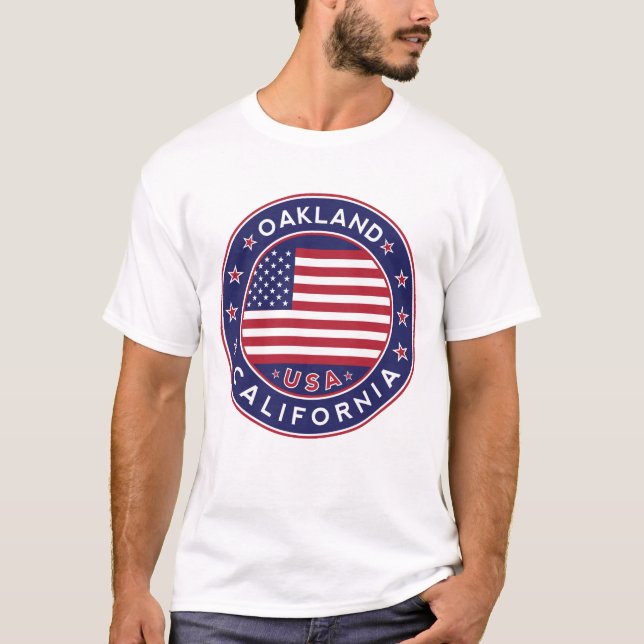 T-shirt Oakland, Californie (Devant)