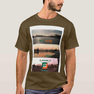 T-shirt Oakland frappe une chemise féminine novice