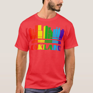 T-shirt Oakland Pride Oakland LGBT Gift LGBTQ Supporter Te