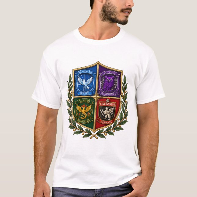 T-shirt OAO House Crest Tee (Devant)