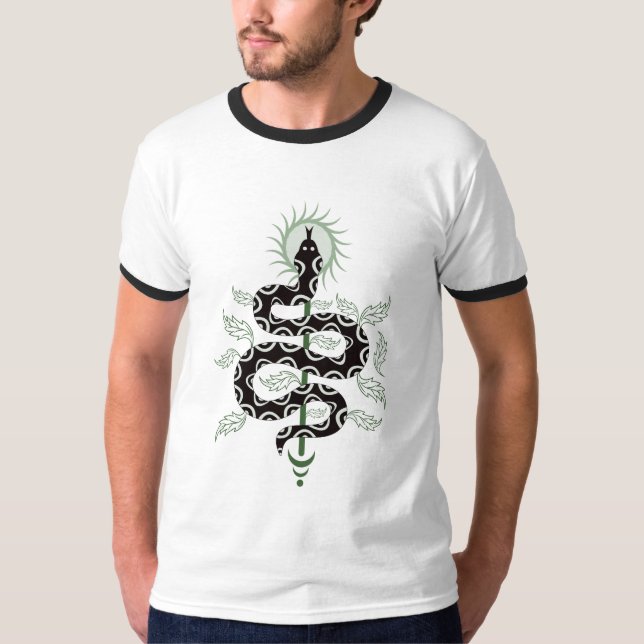 T-shirt Oasis du serpent (Devant)