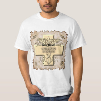T-shirt Ob Gyn Nurse cross Caduceus