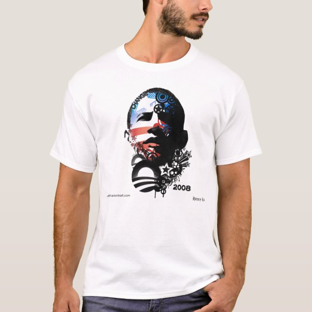 T-shirt Obama 08 (Devant)