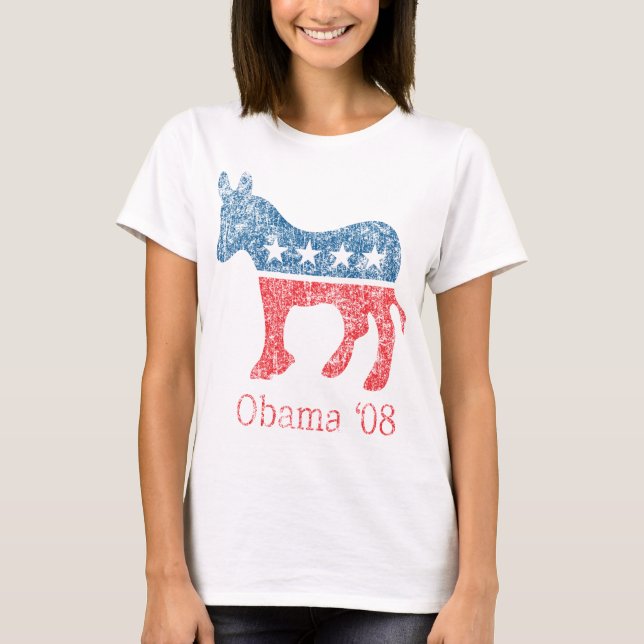 T-shirt Obama '08 (Devant)
