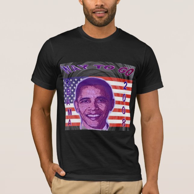 T-shirt OBAMA 2008 (Devant)