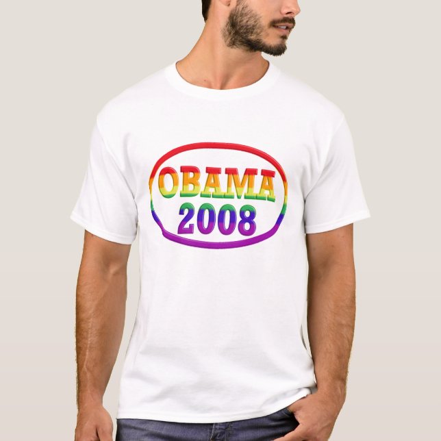 T-SHIRT OBAMA 2008 (Devant)