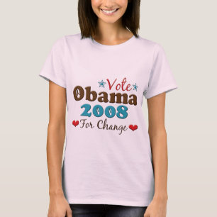 T-shirt Obama 2008 Barack Obama Organic Tee