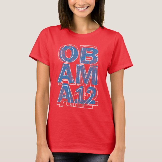T-shirt Obama 2012 (Devant)