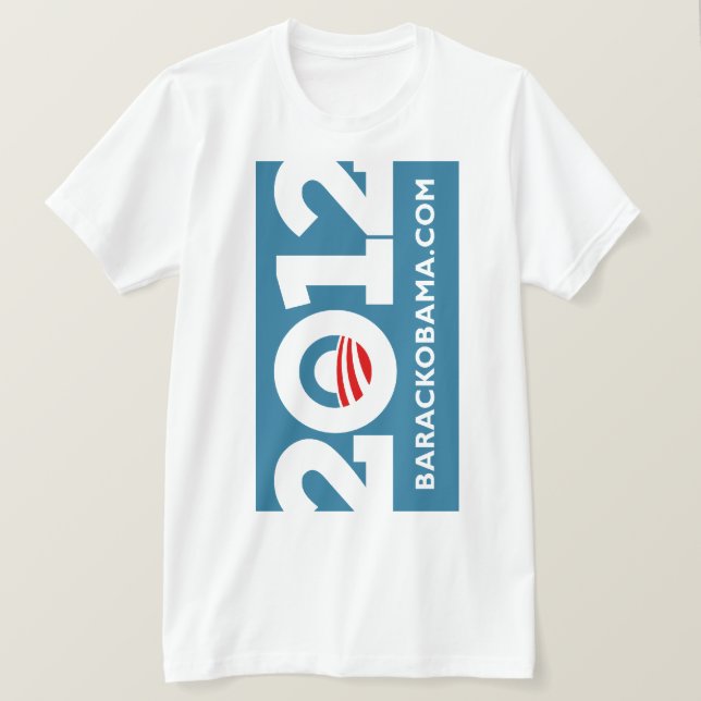 T-shirt Obama 2012 (Design devant)
