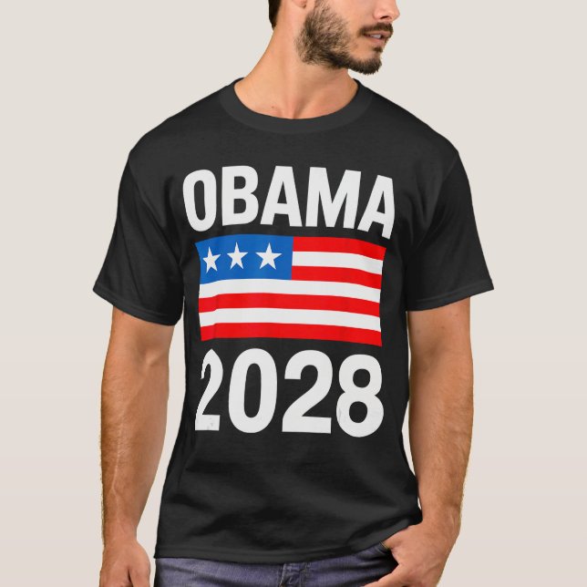 T-shirt Obama 2028 2 (Devant)