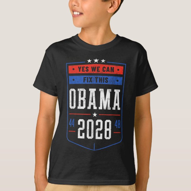 T-shirt Obama 2028 44 48 (Devant)