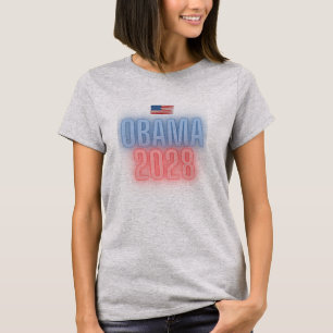 T-shirt Obama 2028 - Un Avenir Dans Lequel Nous Croyons