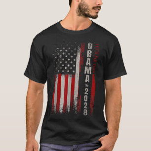 T-shirt Obama 2028 Vote Obama pour l'élection présidentiel