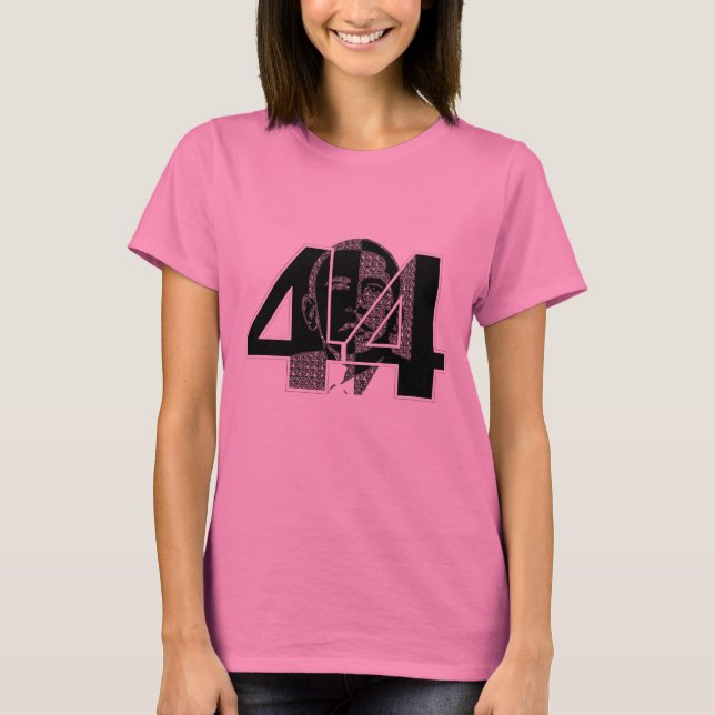 T-shirt Obama 44ème Président Jersey (Devant)