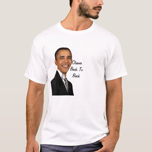T-shirt Obama, 46ème président des Etats-Unis (Devant)