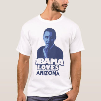 T-shirt OBAMA AIME l'Arizona
