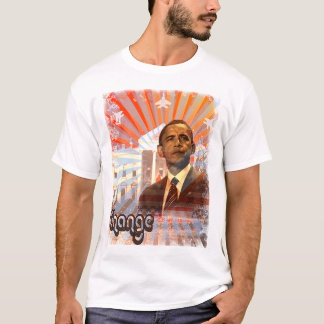 T-shirt Obama - Changement (Devant)
