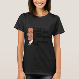 T-shirt Obama cite Barack Obama Politique