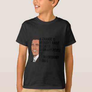 T-shirt Obama cite Barack Obama Politique