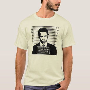 T-shirt Obama - ennemi public numéro un