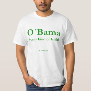 T-shirt O'Bama est mon genre d'Irlandais !