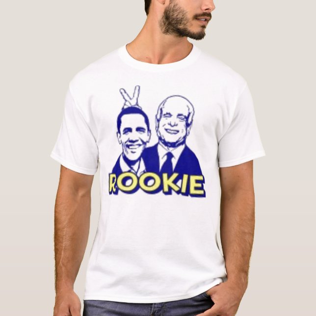 T-shirt Obama est un novice (Devant)