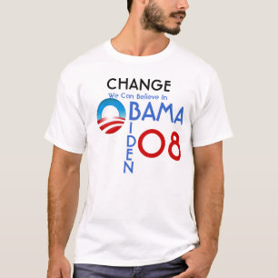 T-SHIRT OBAMA ET BIDEN 08