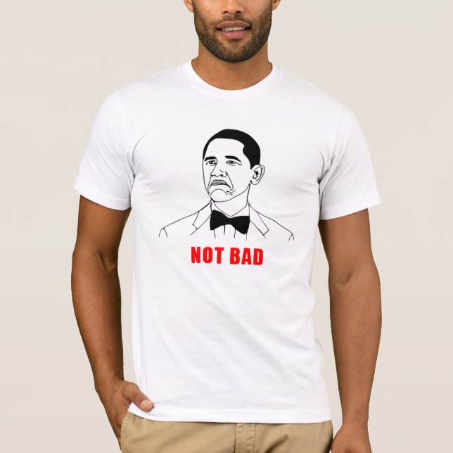 T-shirt Obama face à la colère (Devant)