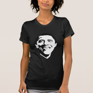 T-shirt Obama font face/portrait d'Obama