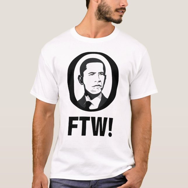 T-shirt Obama FTW (Devant)