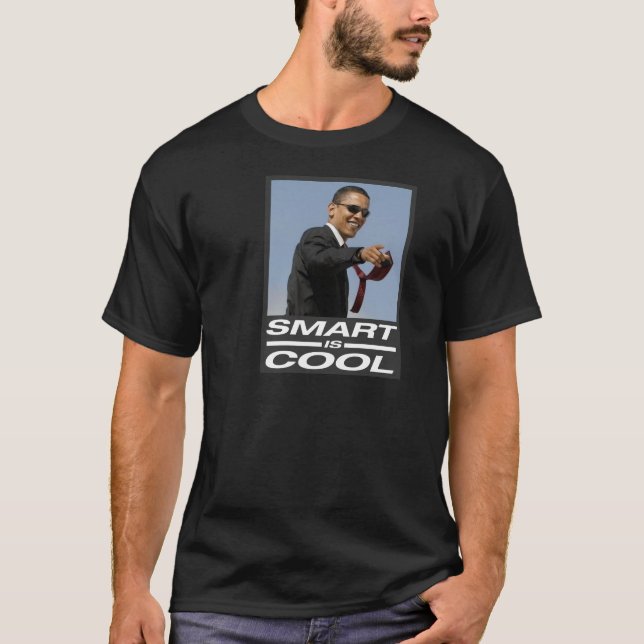 T-shirt Obama futé est frais (Devant)