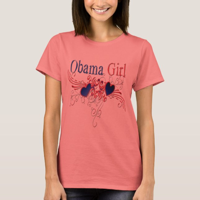 T-shirt Obama Girl (Devant)