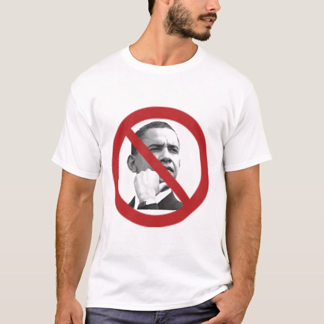 T-shirt Obama interdisent (Devant)
