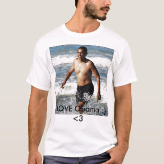 T-shirt obama, J'AIME Obama :) <3