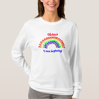 T-shirt Obama, nouveau début d'A ! Chemise