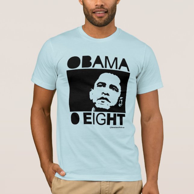 T-shirt Obama O huit (Devant)