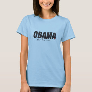 T-shirt Obama "oui nous pouvons !" Cru T