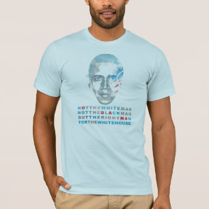 T-shirt Obama pour la maison blanche