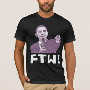 T-shirt Obama Pour La Victoire ! (magenta)