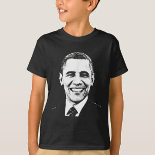 T-shirt Obama Premier président noir 4 juillet Black Hist