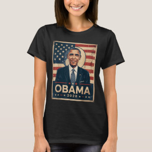 T-shirt Obama Président Vintage 2028 Obama _