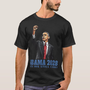 T-shirt Obama Président Vintage 2028 Obama _9