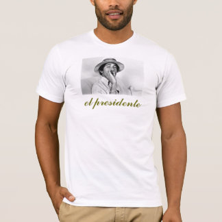 T-shirt obama, presidente d'EL