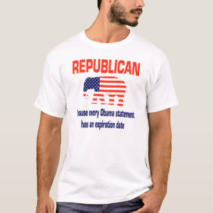 T-shirt Obama républicain drôle