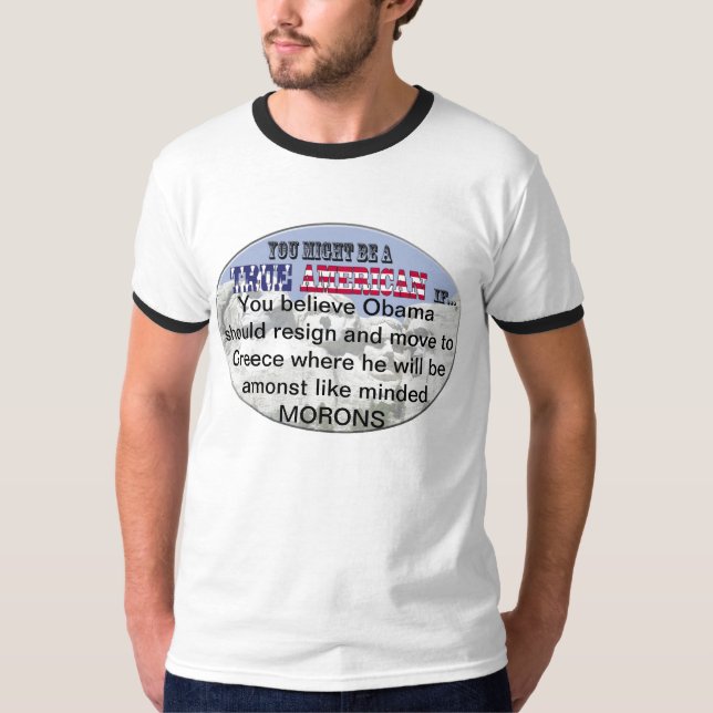 T-shirt Obama se déplace en Grèce (Devant)