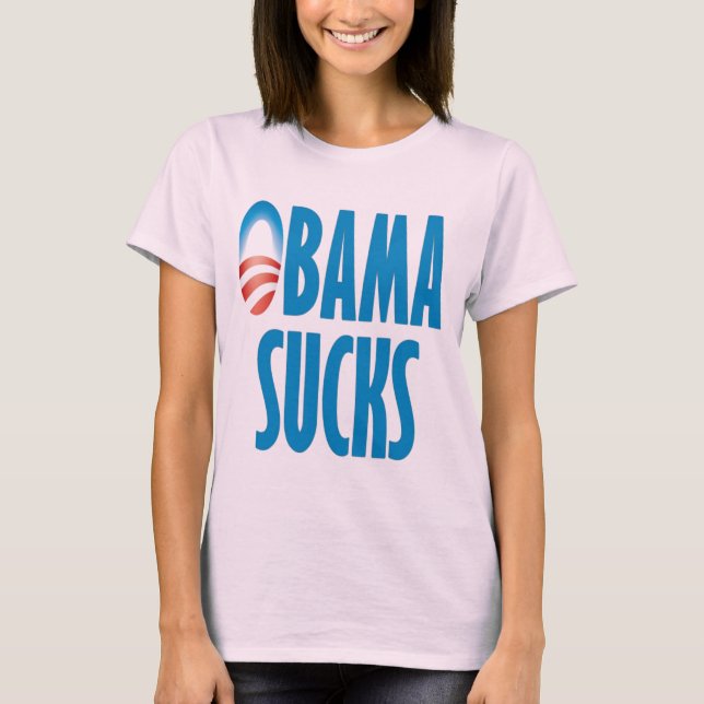 T-shirt Obama suce (Devant)